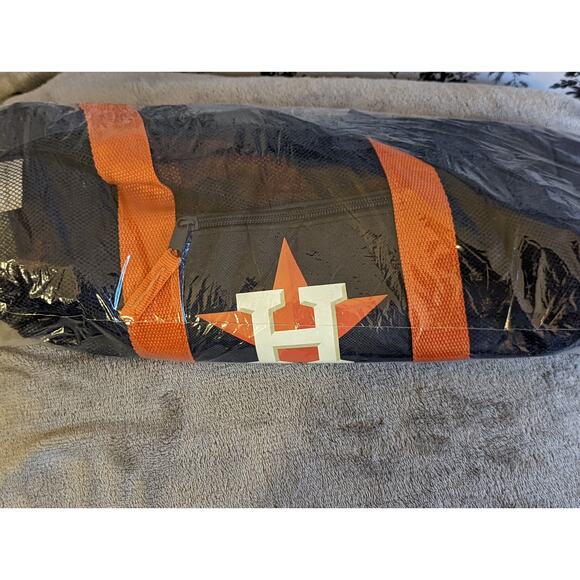 NWT Houston Astros Summer Beach Tote w/zipper cooler 2022 Promo Giveaway - Picture 7 of 9